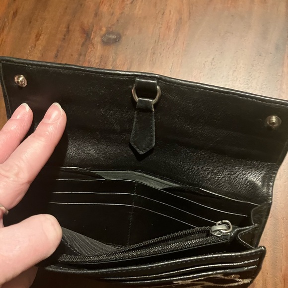 PRADA PONY HAIR WALLET Leopard Print Comes with chain - Picture 5 of 13